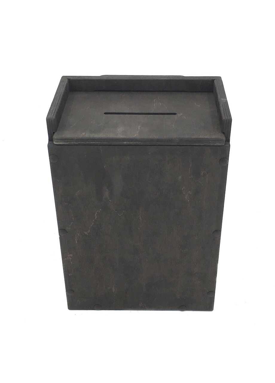 Ящик для збору грошей з дерева Манама мокко (КЕШ-000110) No Brand (328910619)