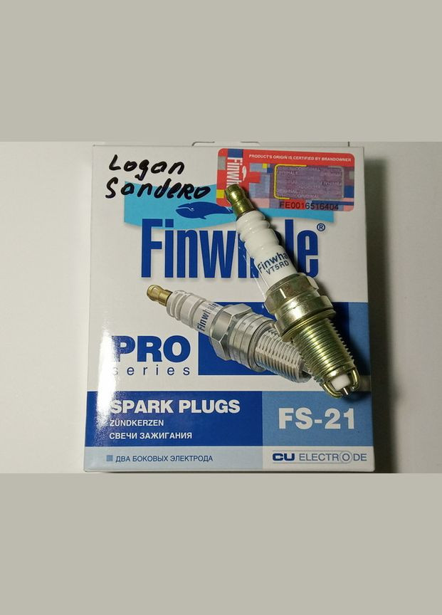 Свечи зажигания Renault ( ) FS21 РО 4251 РО Finwhale (323227284)