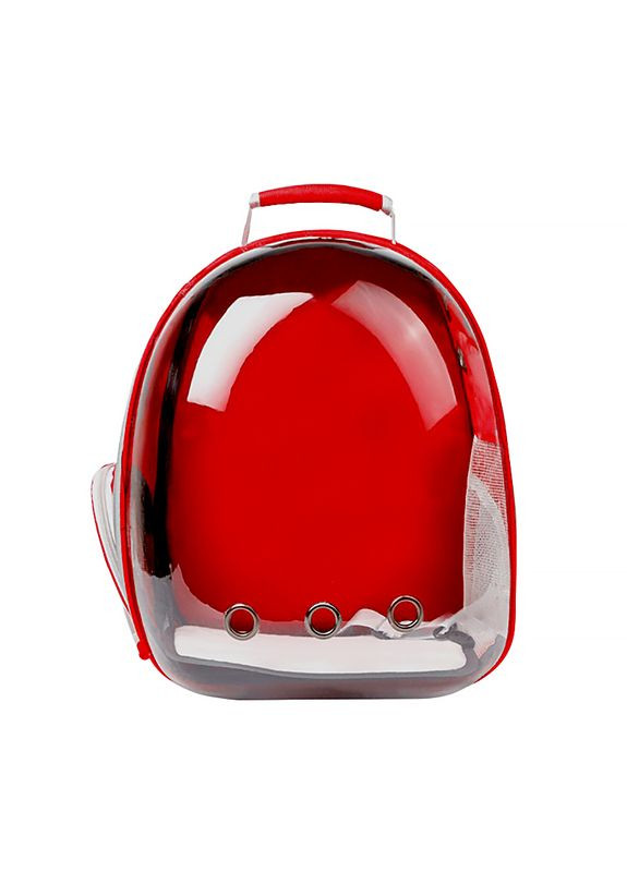 Рюкзак-переноска для кошек 253304 Panoramic Red 35*25*42cm с иллюминатором Taotaopets (365437106)