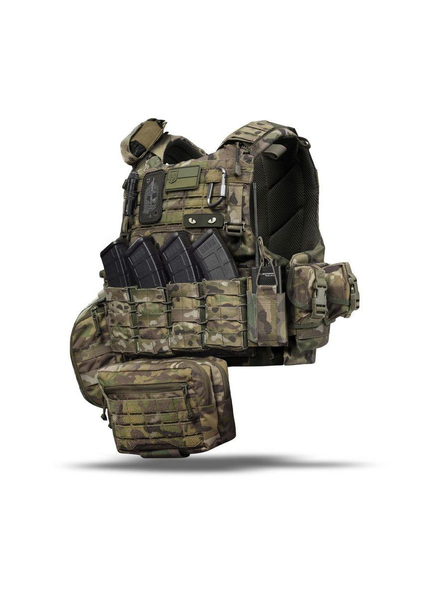 Комплект снаряжения Vest Full (based on IBV) без баллистической защиты. Мультикам Ukrarmor (336889742)