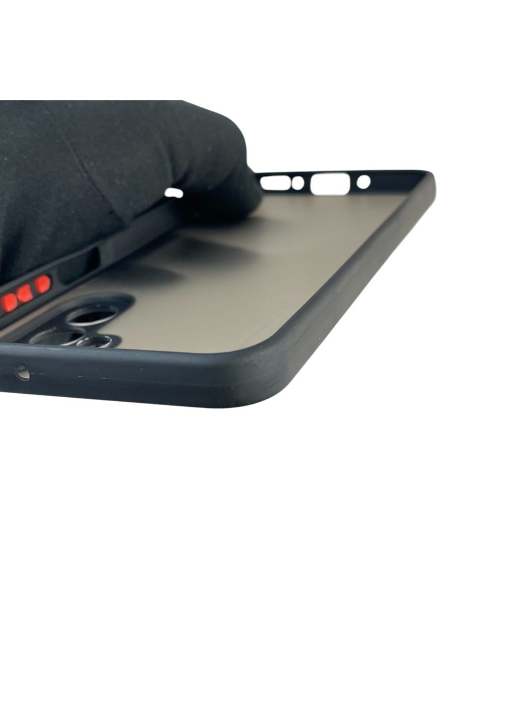 Чехол для телефона Galaxy A26 (SM-A266) с высокими бортами с защитой камеры на самсунг а26 черный Samsung (366232883)