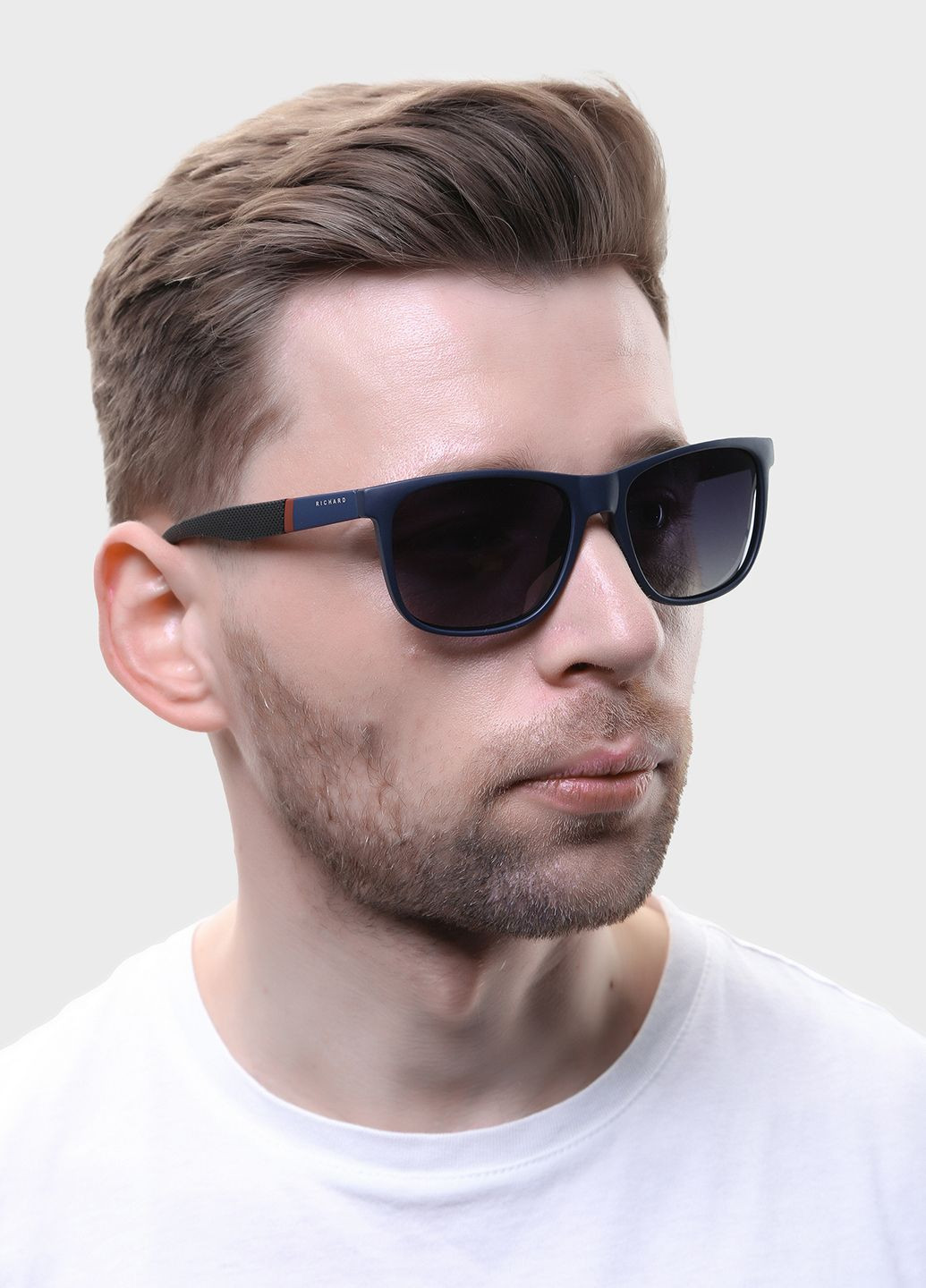 Мужские солнцезащитные очки с поляризацией TR9010 114025 Thom RICHARD (289356357)