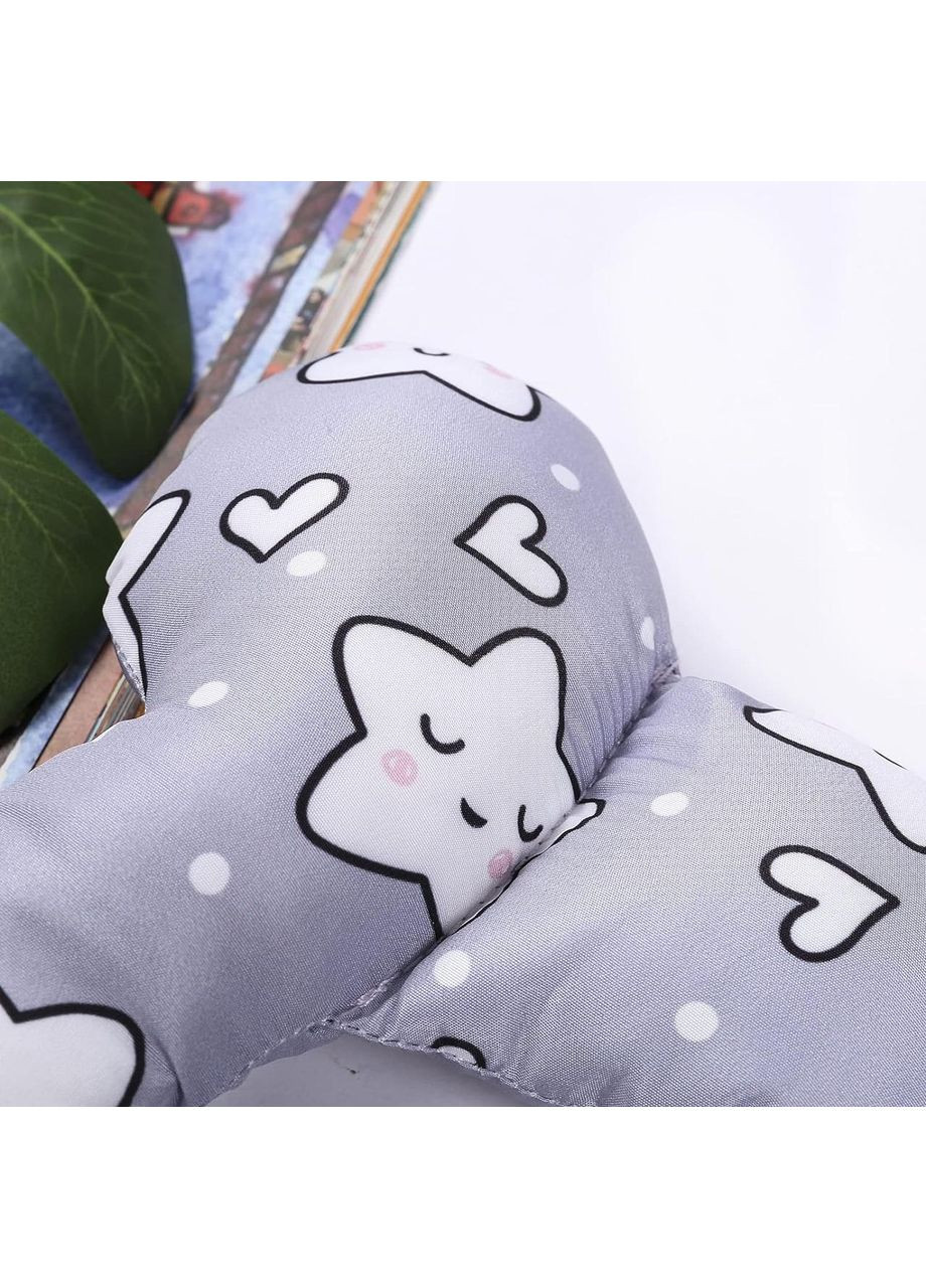 Дитяча дорожня ортопедична подушка під шию, підголівник для подорожей, для 0-3 року, Зірочки No Brand (365721541)