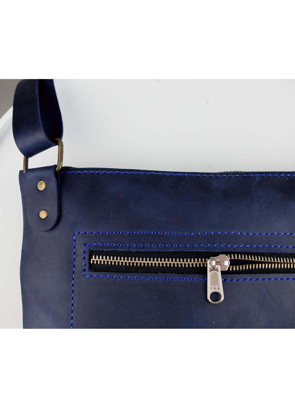 Шкіряна сумка-мессенджер через плече Vishnya (317574232)