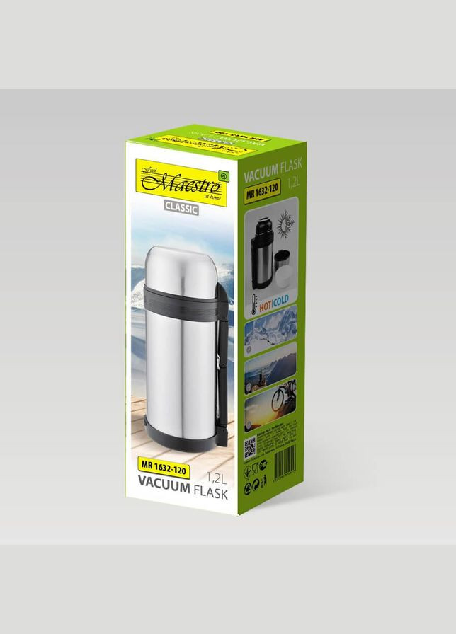 Термос питьевой из нержавеющей стали 1.2 л (MR-1632-120) Maestro (334006564)