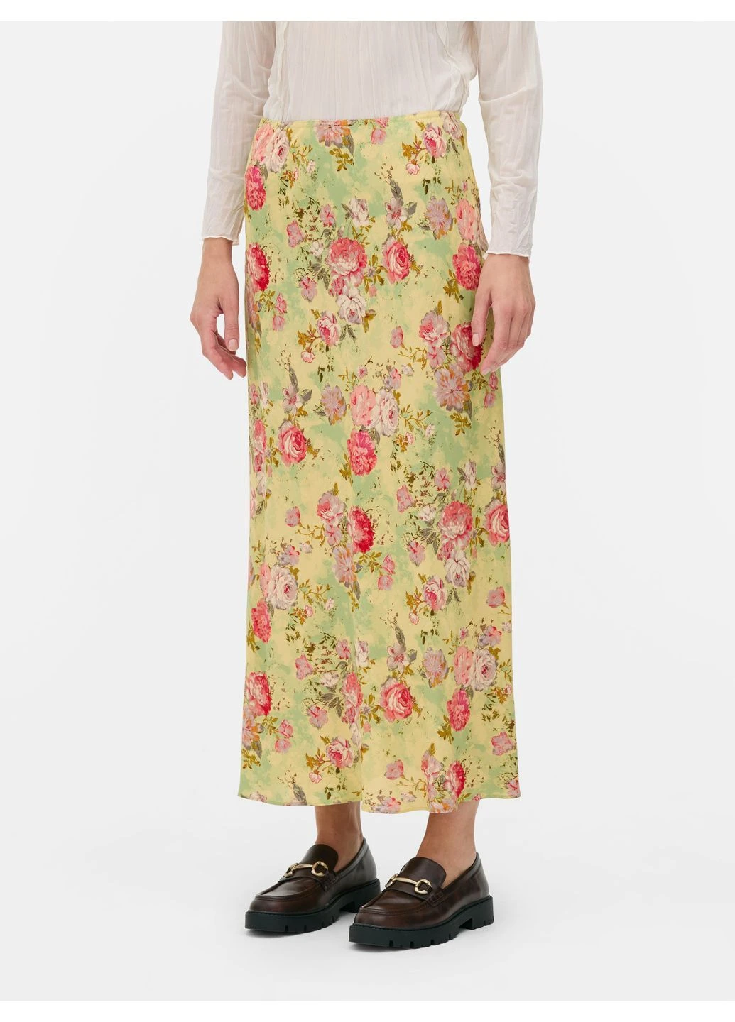 Спідниця літо,зелений в візерунки, Primark (400307450)