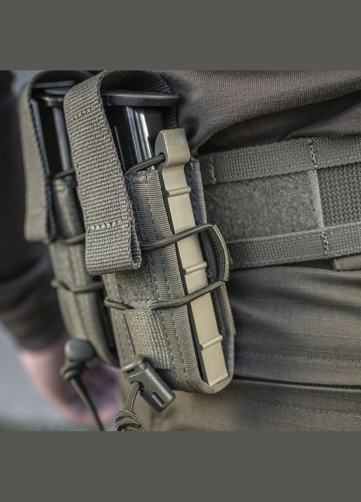 Подсумок для пистолетного магазина открытый Ranger Green M-TAC (315148221)