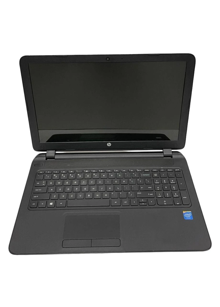 Ноутбук HP 15-f209wm / 15.6" (1366x768) TN / Intel Celeron N2840 (2 ядра по 2.16 - 2.58 GHz) / 8 GB DDR3 / 120 GB SSD / Intel Hewlett Packard (398130400)