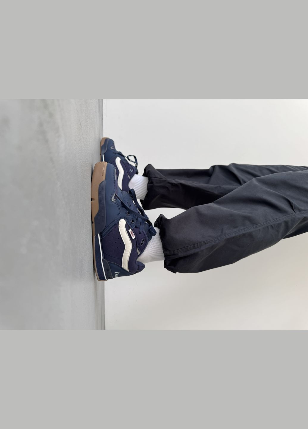 Синие демисезонные кроссовки мужские и женские vans rowley xlt x dime blue | ванс ровли хтл синие No Brand