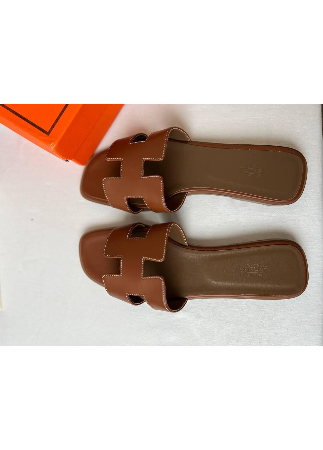 Шльопанці Hermes No Brand (358515325)