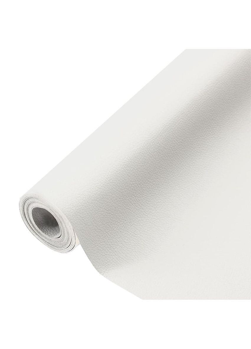 Самоклеющаяся экокожа в рулоне 1.37*3m*0.5mm Белый (D) SW-00001415 No Brand (328579038)