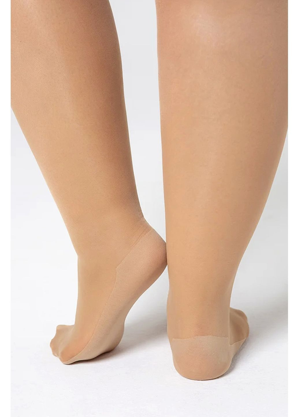 Колготки великого розміру з ущільненою стопою Victoria Reinforced 30d Mona (349501029)