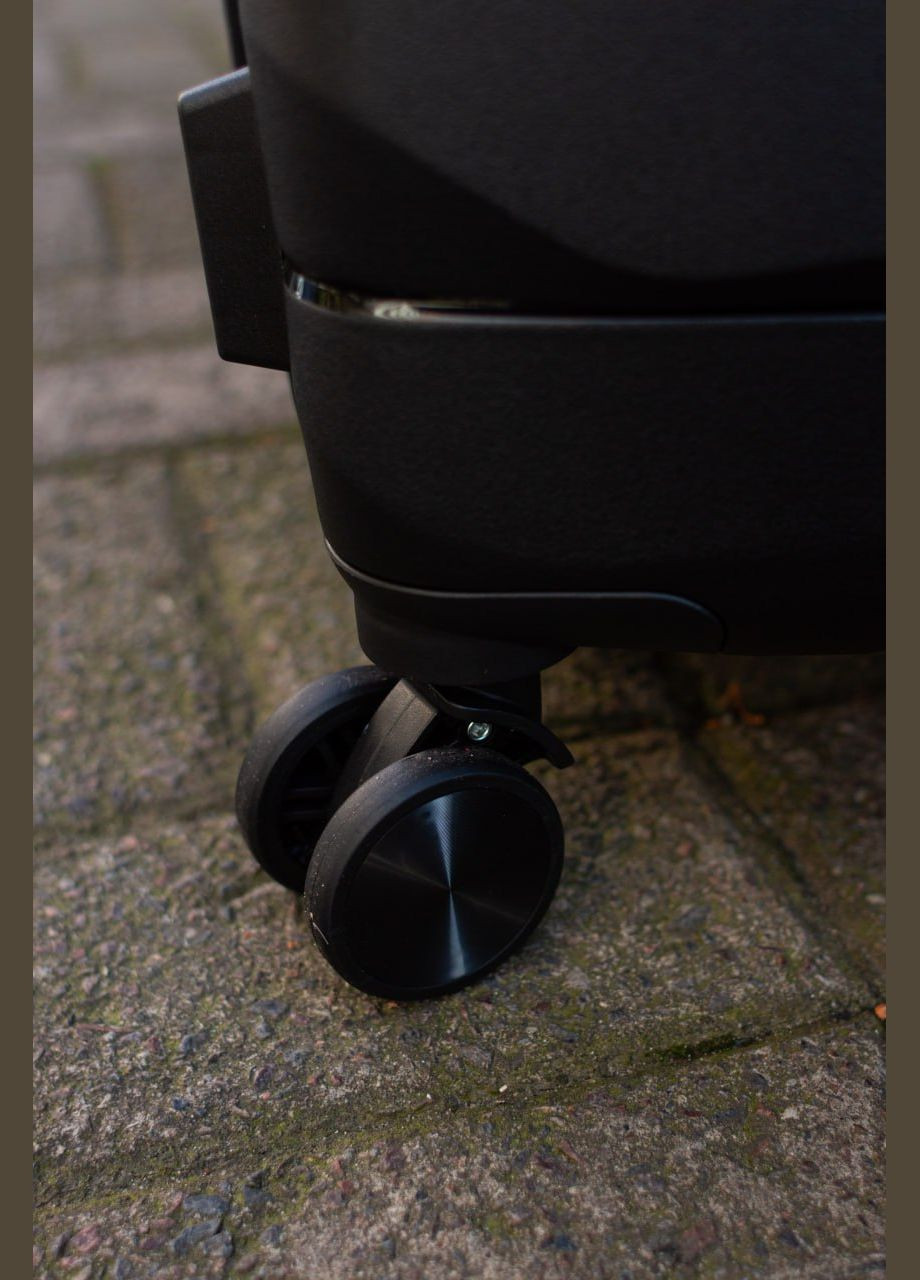 Валіза поліпропілен 100% ручна поклажа, маленький S зелений Wings DQZ01 (343339822)