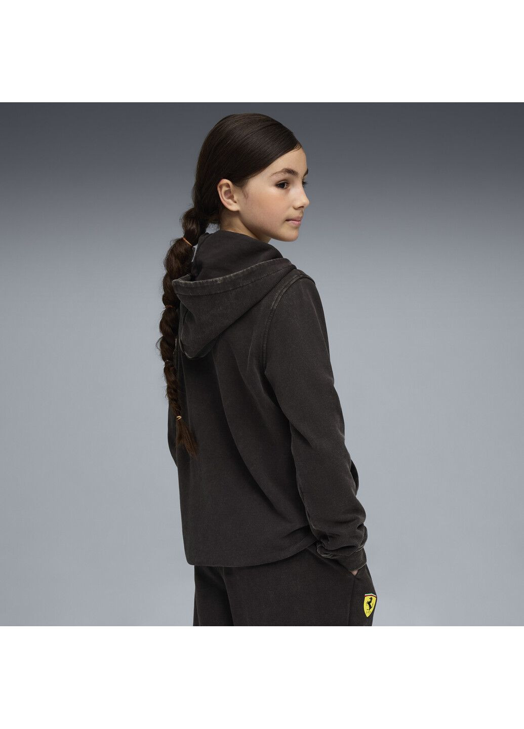 Детская кофта Ferrari Kids Hooded Sweat JK Youth Puma (367832598)