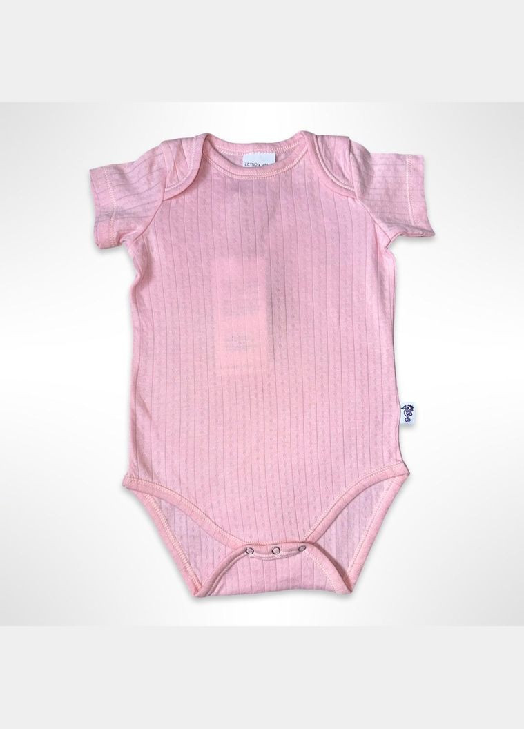 Детское боди organic cotton wear 56-92 см Розовый (0649) ZEYNO&MEMO (344467891)