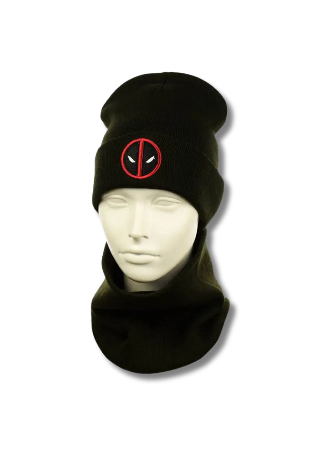 Дитячий комплект демісезонний шапка + снуд Дедпул / Deadpool No Brand Дитячій комплект (348418542)