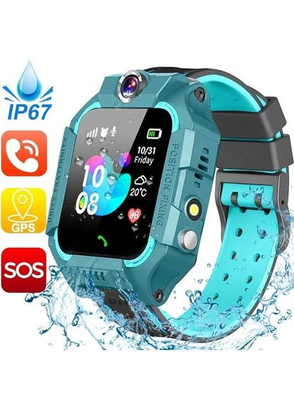 Детские смарт-часы 4G GPS с SIM-картой, водонепроницаемый, со звонками, фонариком и управлением через приложение. No Brand (311667366)
