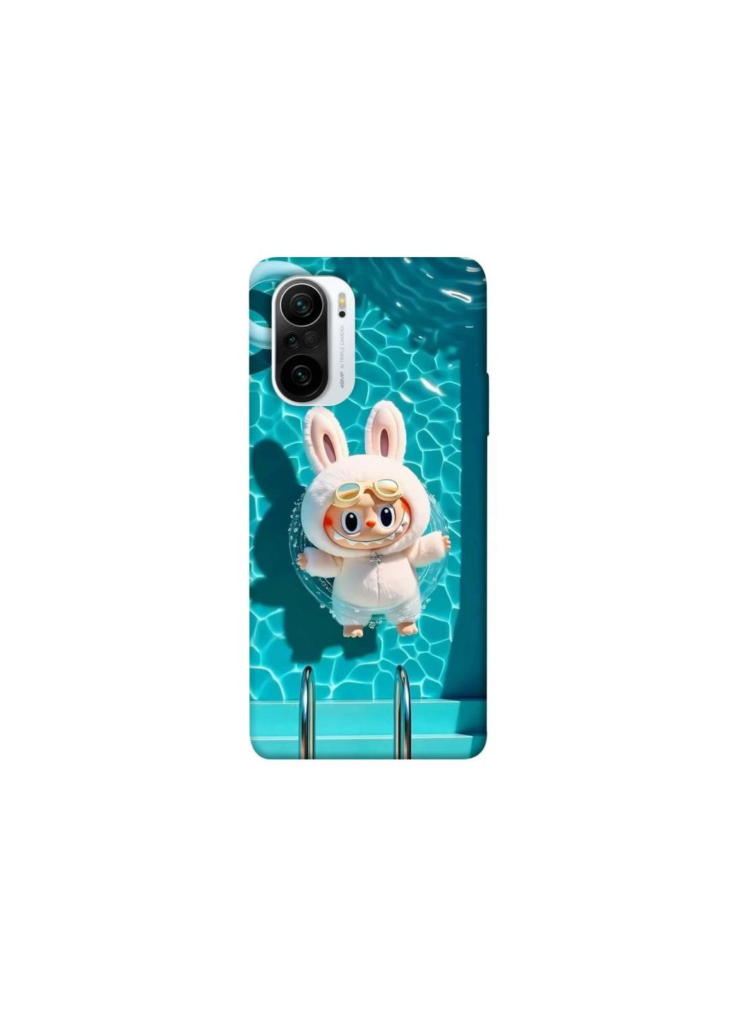Чехол на Xiaomi Redmi K40 / K40 Pro / K40 Pro+ / Poco F3 Labubu in the pool ver.2 Frontalka (354221671)