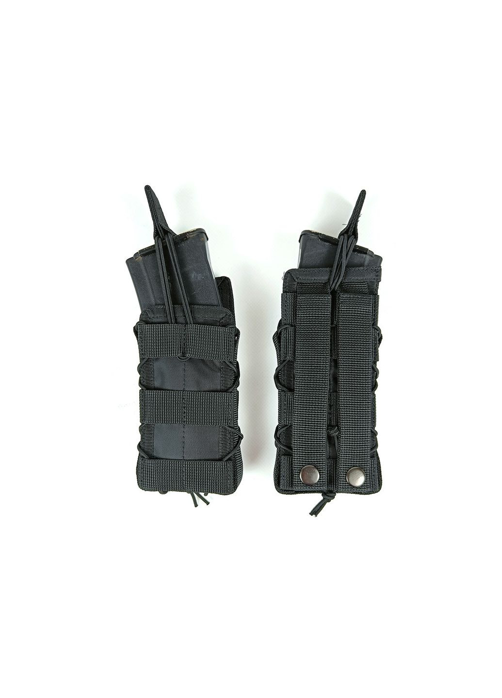 Підсумок під магазин АК/РПК одинарний відкритий чорний (MOLLE, підсумок на розгрузку, жилет, РПС) EasyFit (362497840)