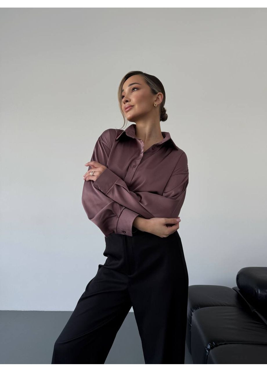 Сорочка жіноча з шовку Армані Style Point (349454851)