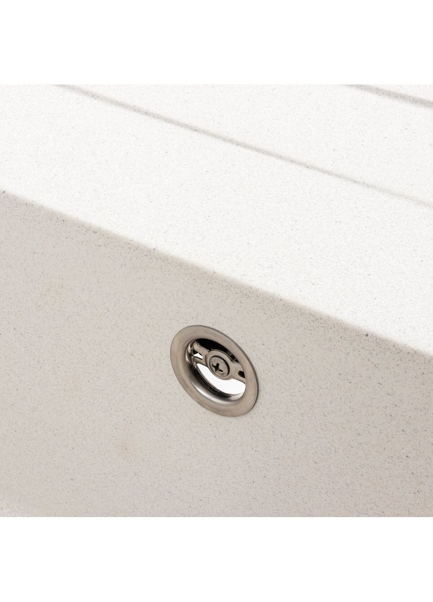 Гранітна мийка для кухні CASCADA 7050 матова Біла в крапку Valeso (336934388)