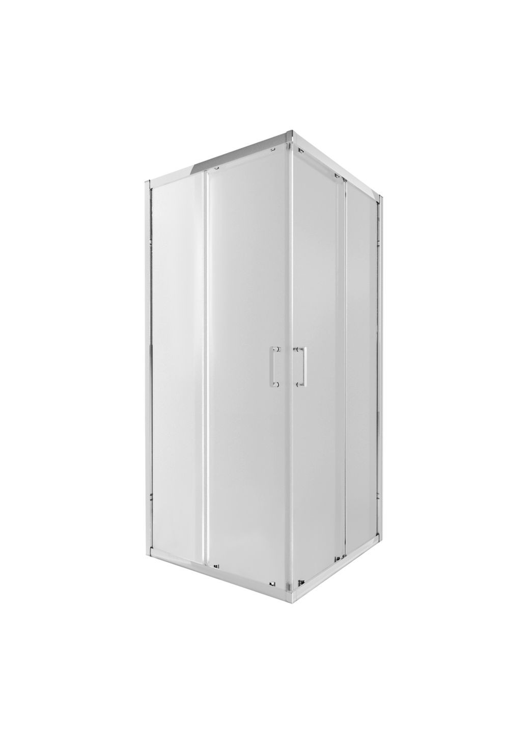 Душова кабіна Taurus 100x100 см, скло Clear 6 мм, покриття CalcLess без піддона Qtap CRM1011SC6 (341326497)