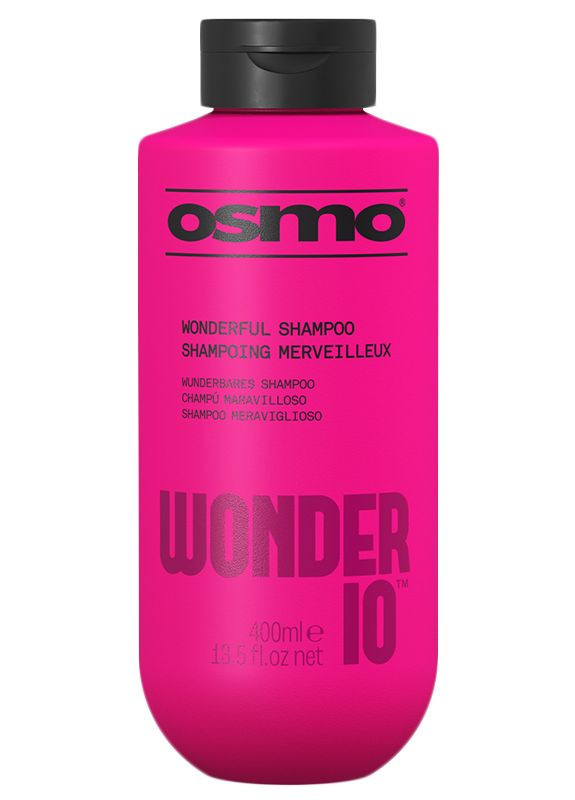 Шампунь поживний для дбайливого очищення волосся Wonder 10 NEW, 400 мл Osmo (359378199)