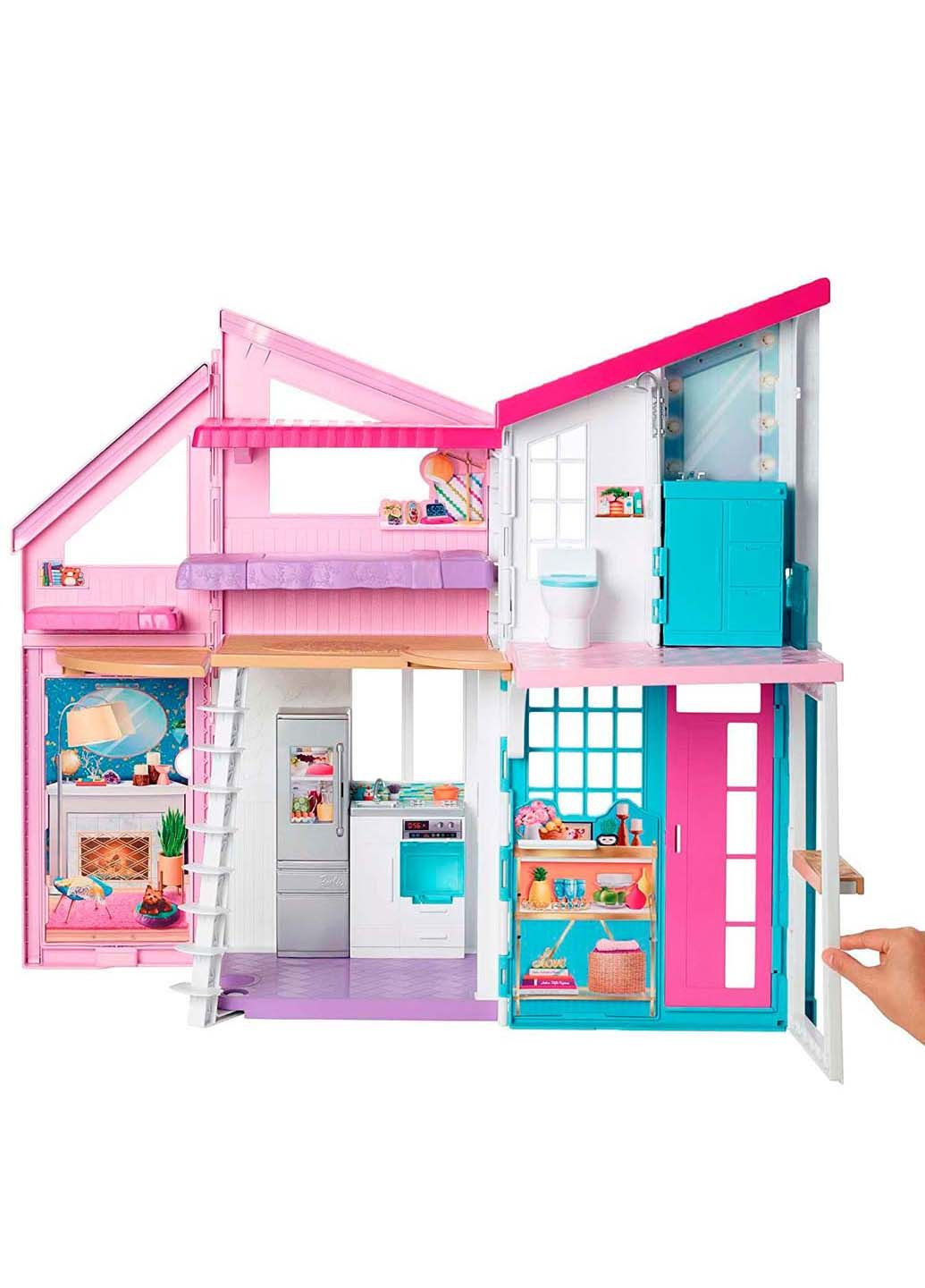 Игровой набор House в Малибу на 6 комнат Mattel (278263264)