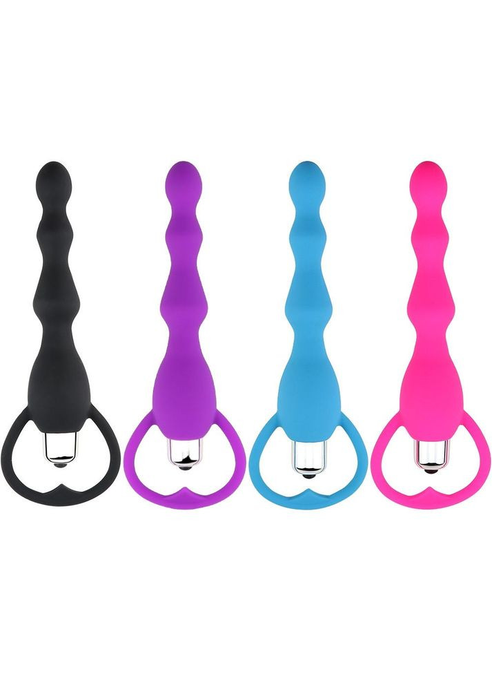 Вібратор Beans анальний кульки ялинка Чорний Lovetoy (303901803)