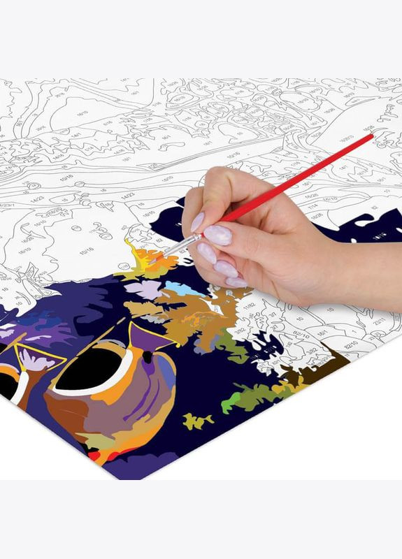 Картина за номерами українська тематика Вільна Україна ©Василик Марія 40х50 Патріотична BS53074 Brushme (308988235)