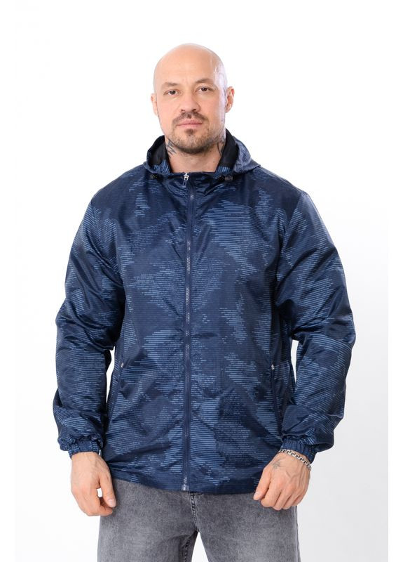 Синяя демисезонная ветровка мужская (демисезон) (p-15315) Носи своє