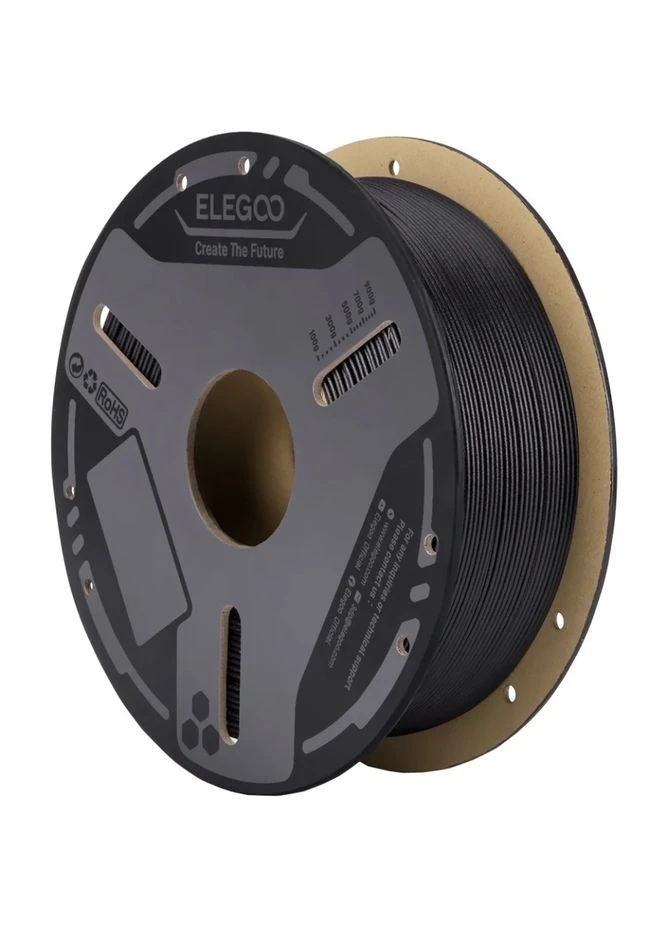 Пластик для 3D принтера PETG-GF 1 кг 1.75 мм Black (50.203.0636) Elegoo (401735939)