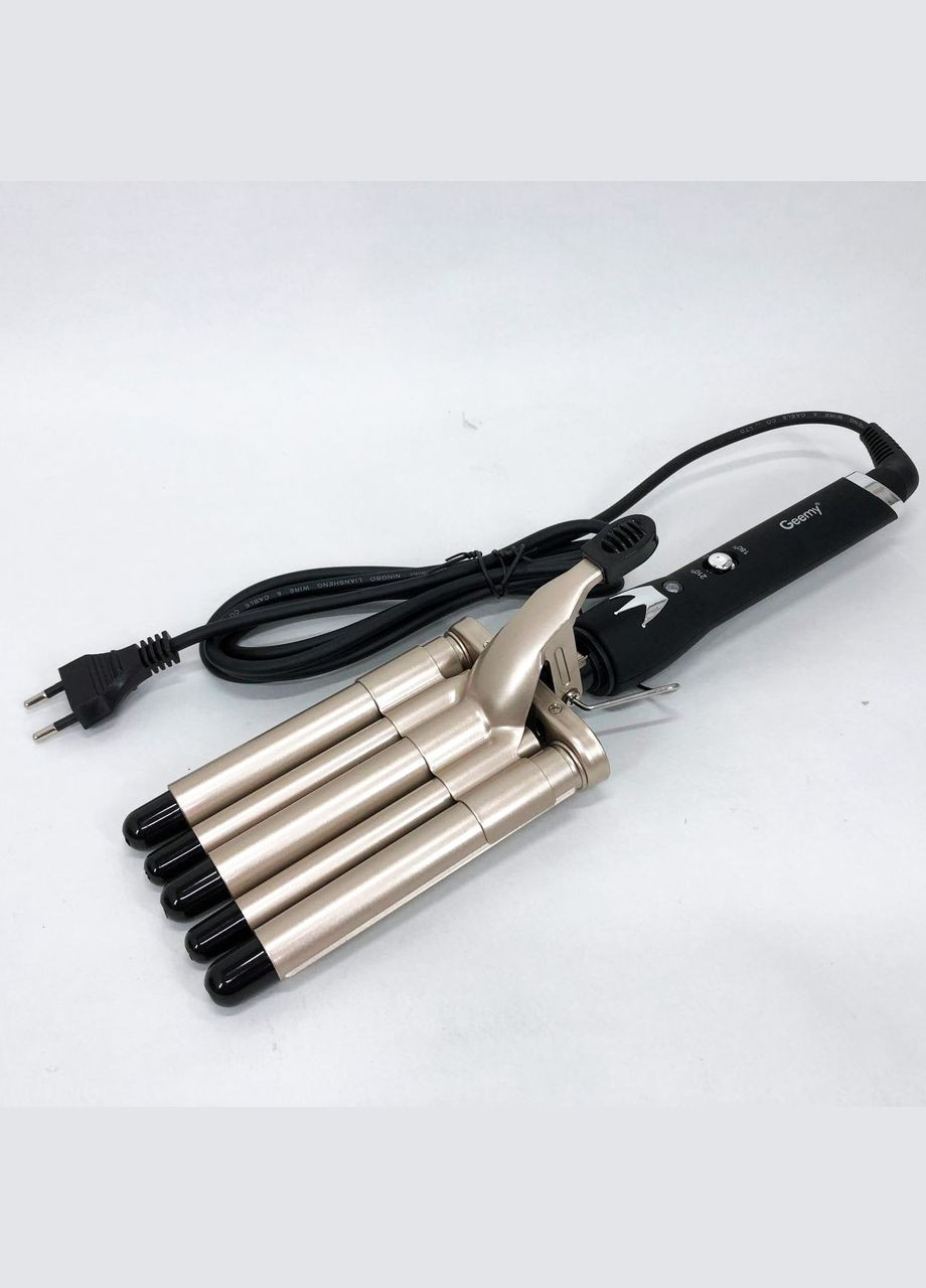 Плойка пять волн GM-2933, стайлер для завивки, стайлер для укладки, плойка для завивки Gemei (364664888)