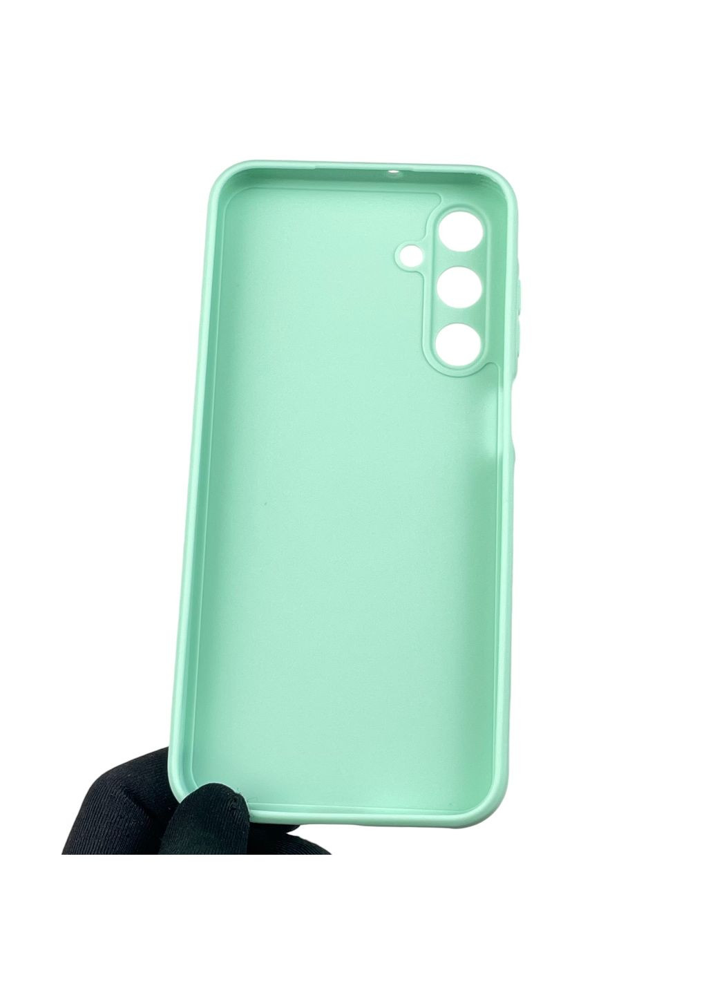 Чехол для Galaxy A25 5G (SM-A256B) с квадратными гранями с защитой камеры на самсунг а25 мятный Samsung (366020887)