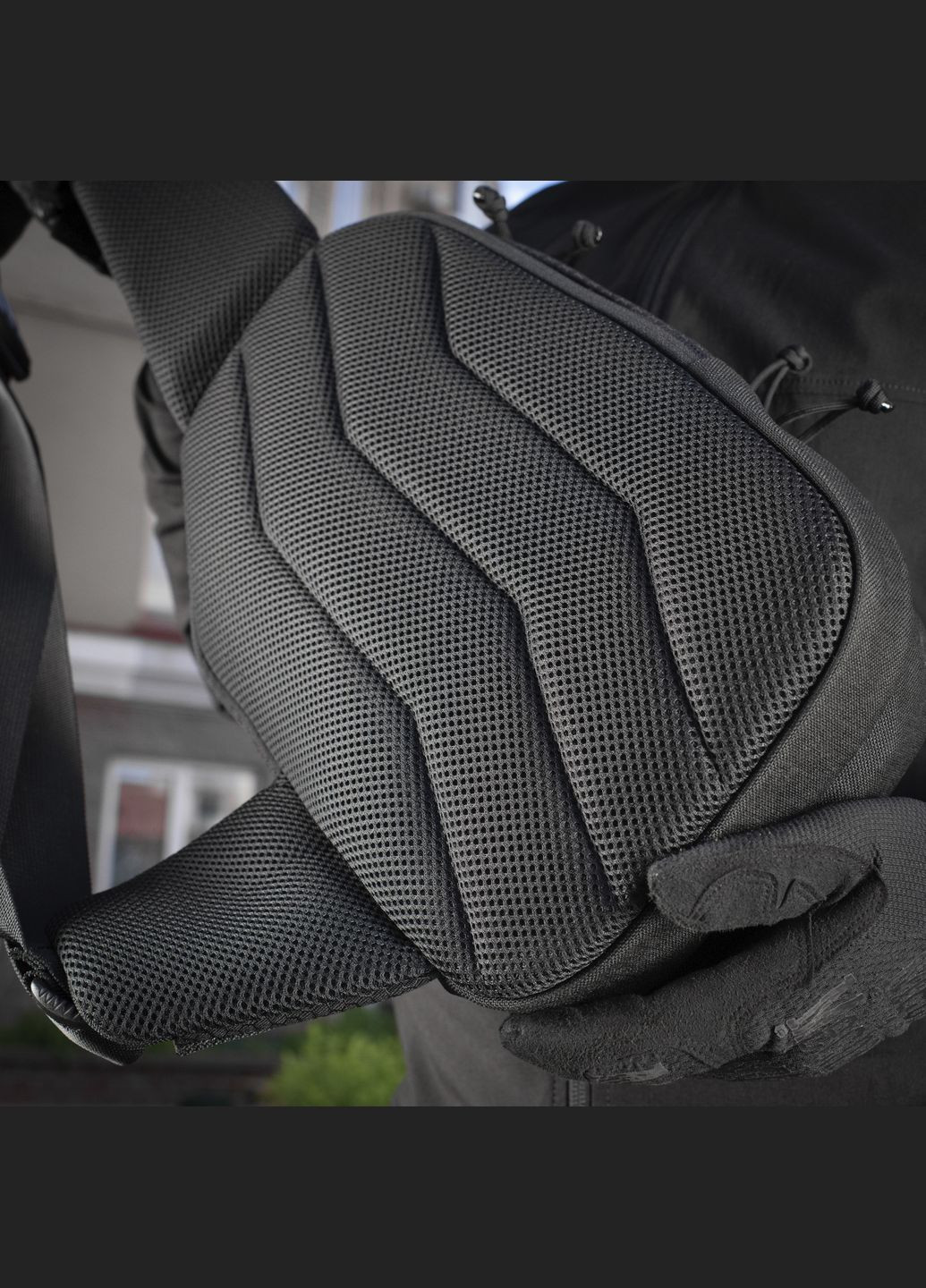 Сумка Buckler Bag Elite Hex Black M-TAC (303261384)