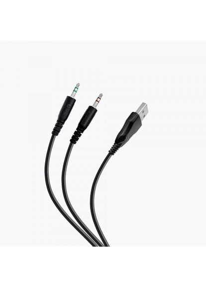 Игровые наушники с микрофоном HV-H2232d USB + 3.5мм Havit (366218063)