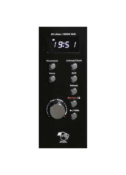 Мікрохвильова піч (MW-202DG BK) AIWA NAMICOOK CRYSTAL20 (364659970)