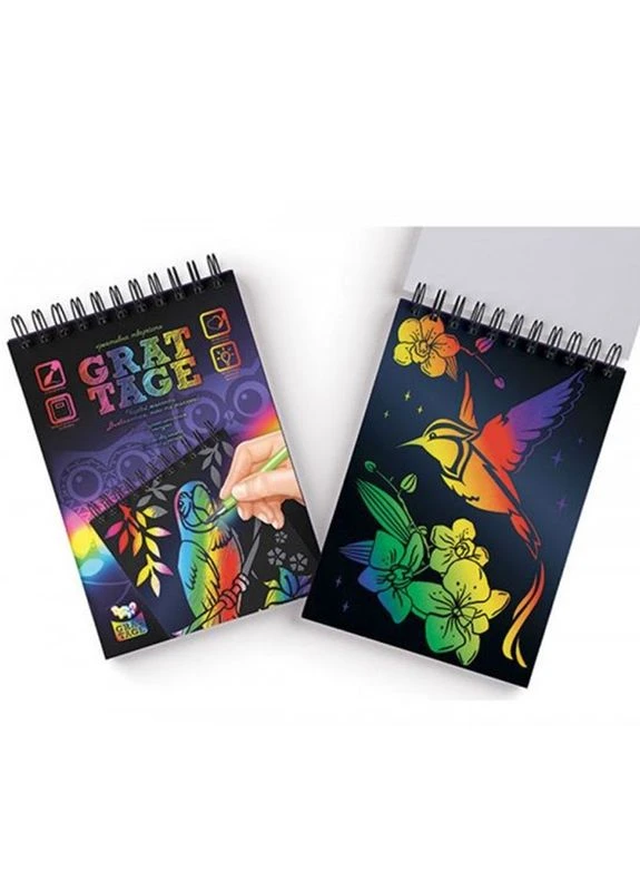 Набір для творчості "GRATTAGE" GRT-01-02 формат А5 Danko Toys (397606748)