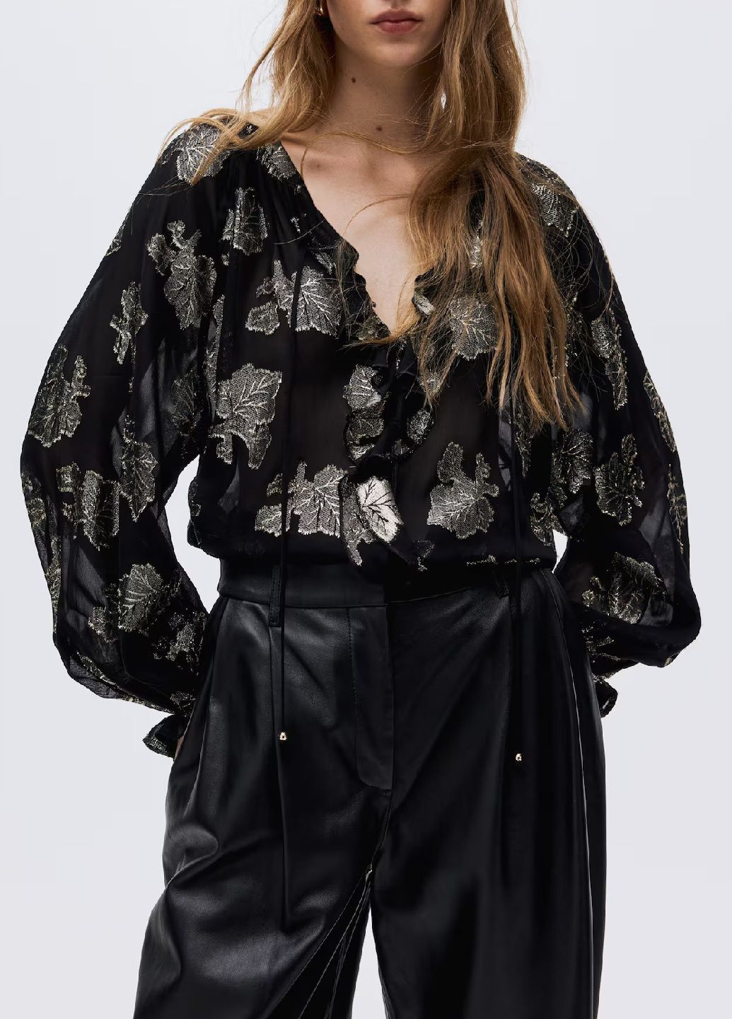 Комбінована блуза H&M