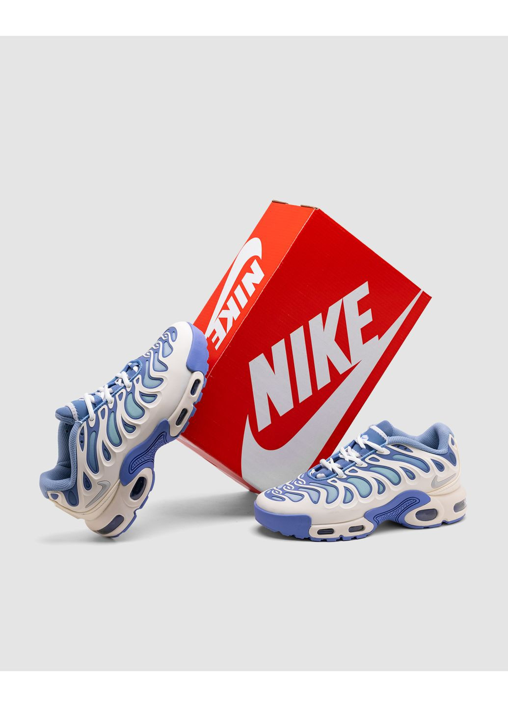 Комбіновані Осінні кросівки чоловічі nike air max plus drift ashen slate найк аір макс тн плюс No Brand