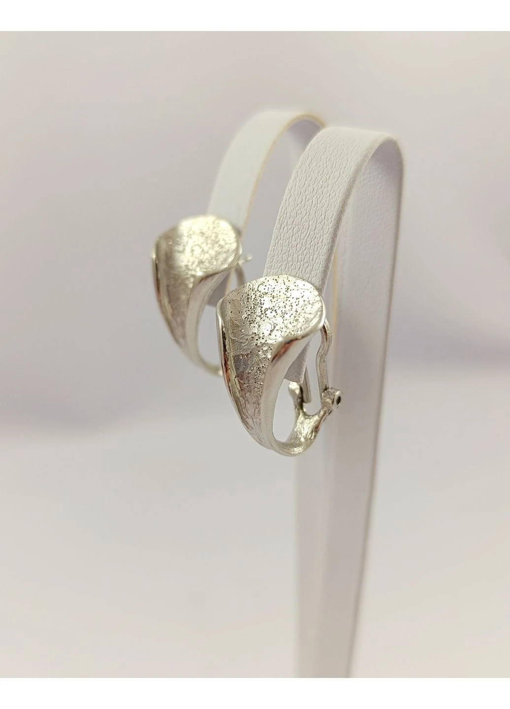 Серьги серебряные "Цветок Калла" EITL-011 No Brand Сережки (393983609)