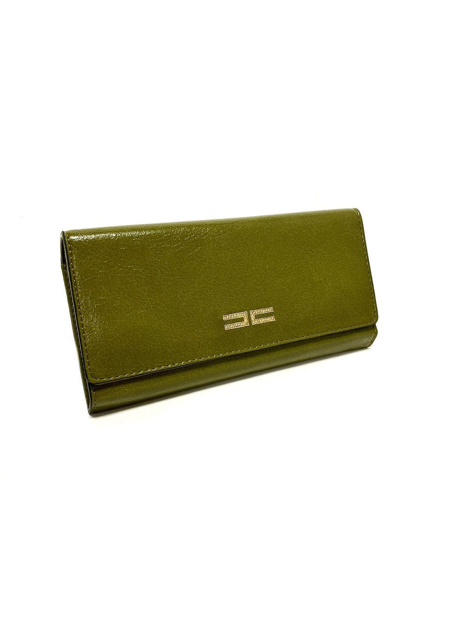 Жіночий гаманець з еко-шкіри C-9019 зелений 19 x 9 x 3 Saralyn (369157601)