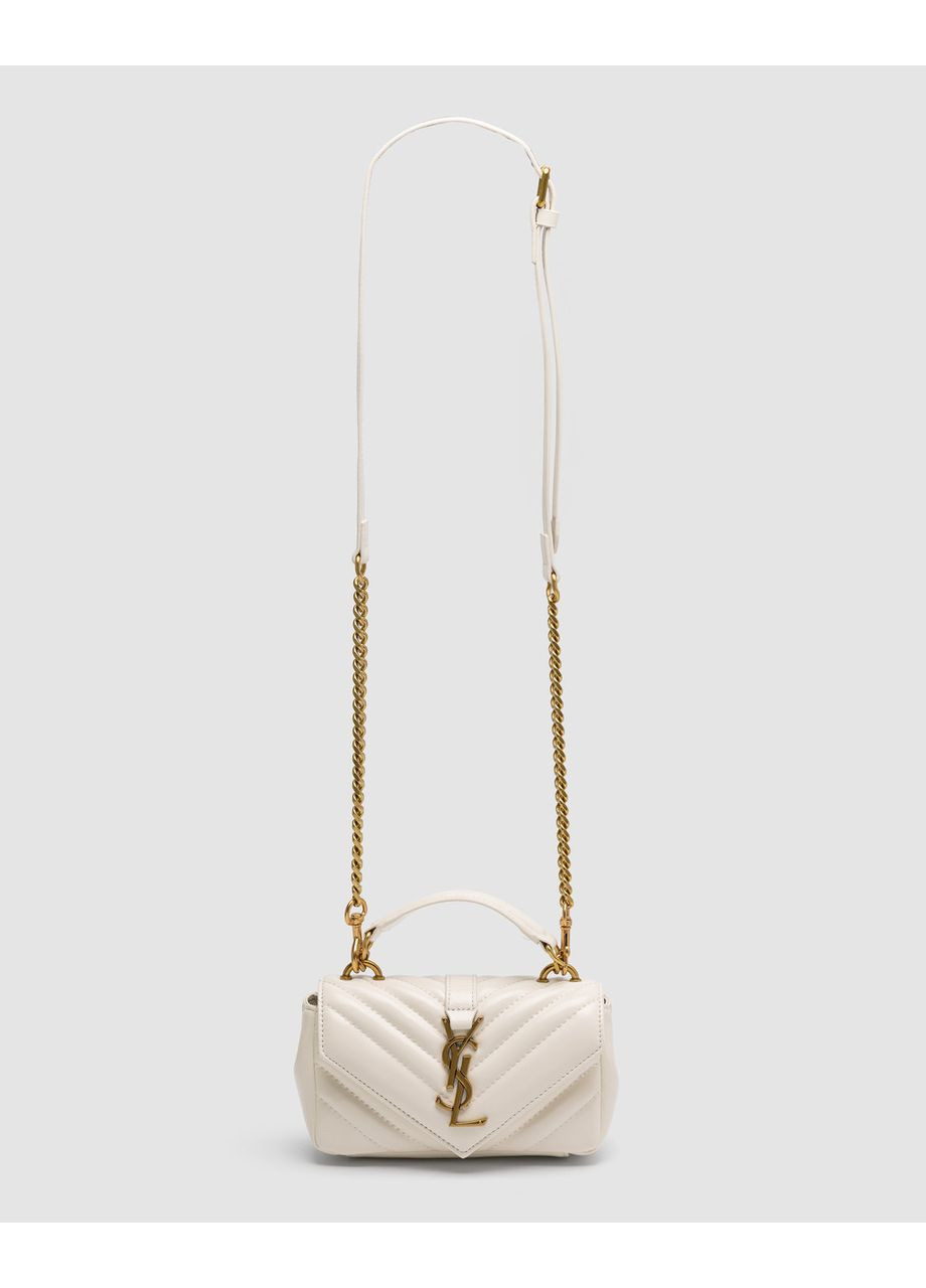 Сумка жіноча College Mini Quilted Crossbody Bag Cream No Brand (355342504)