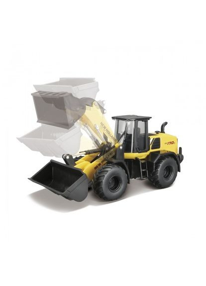 Автомодель серии Construction ЭКСКАВАТОР NEW HOLLAND W170D Bburago (315153475)
