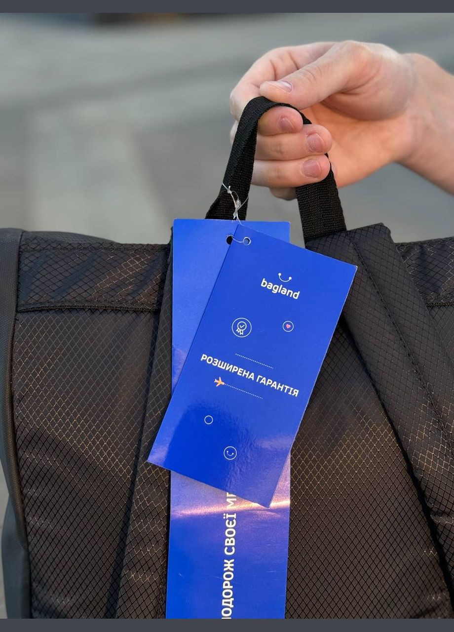 Рюкзак florence 23 л. черный roll top роллтоп Bagland Рюкзак (341528651)