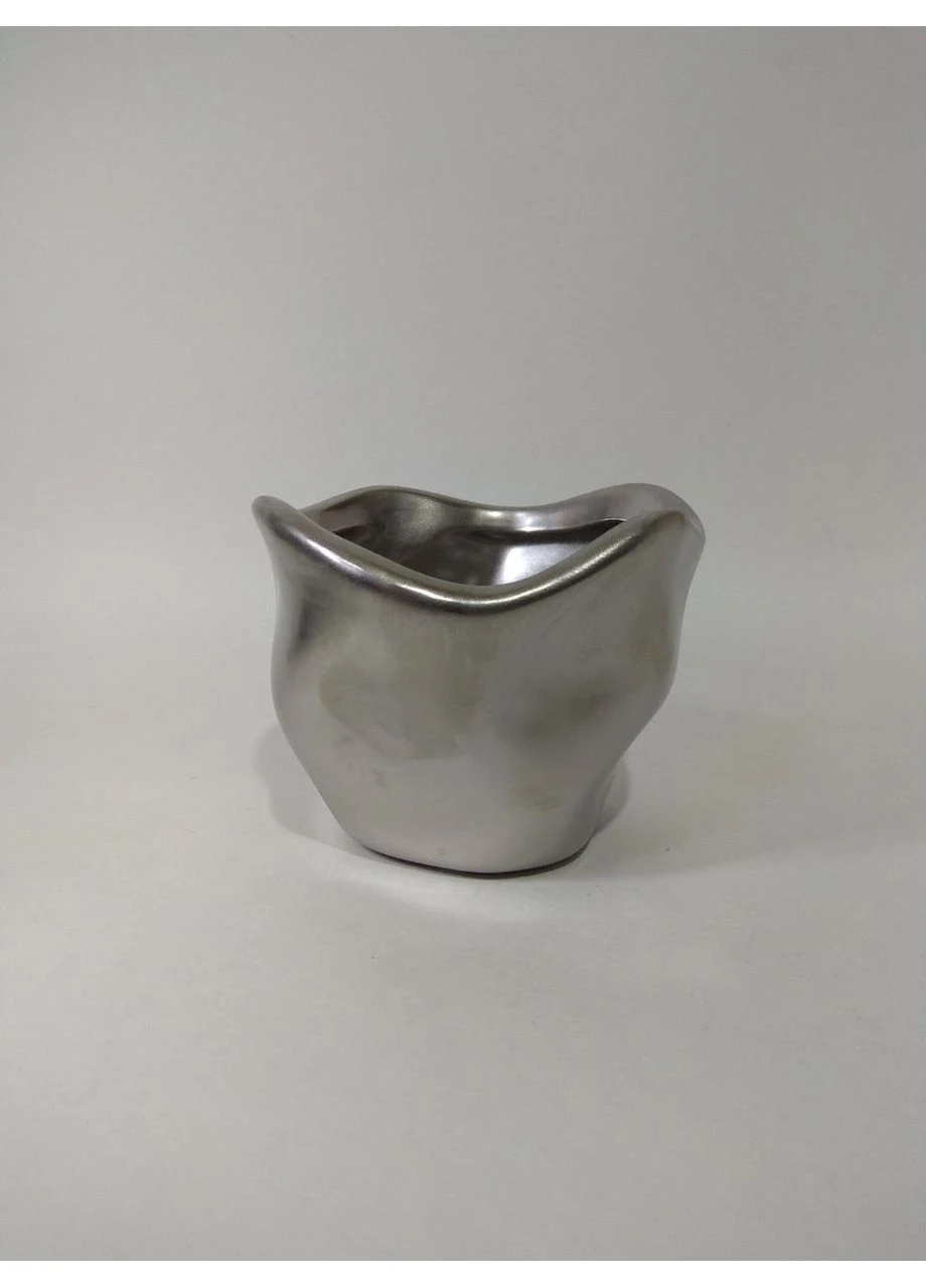 Горшок для цветов керамика Волна 12 х 9 см, Form-Plastic (388684384)