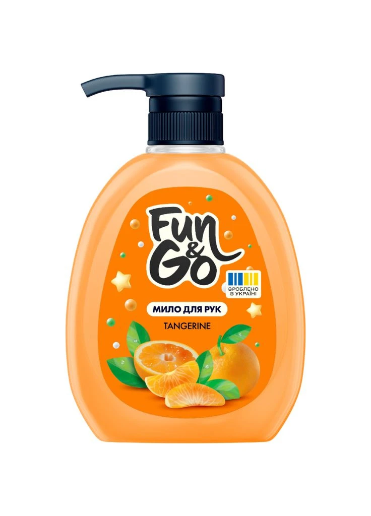 Рідке мило Tangerine 300 мл (4820204702038) Fun&Go (391124486)