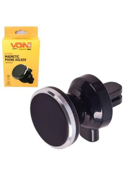 Держатель мобильного телефона UH-2001BK магнитный на дефлектор VOIN (362607703)