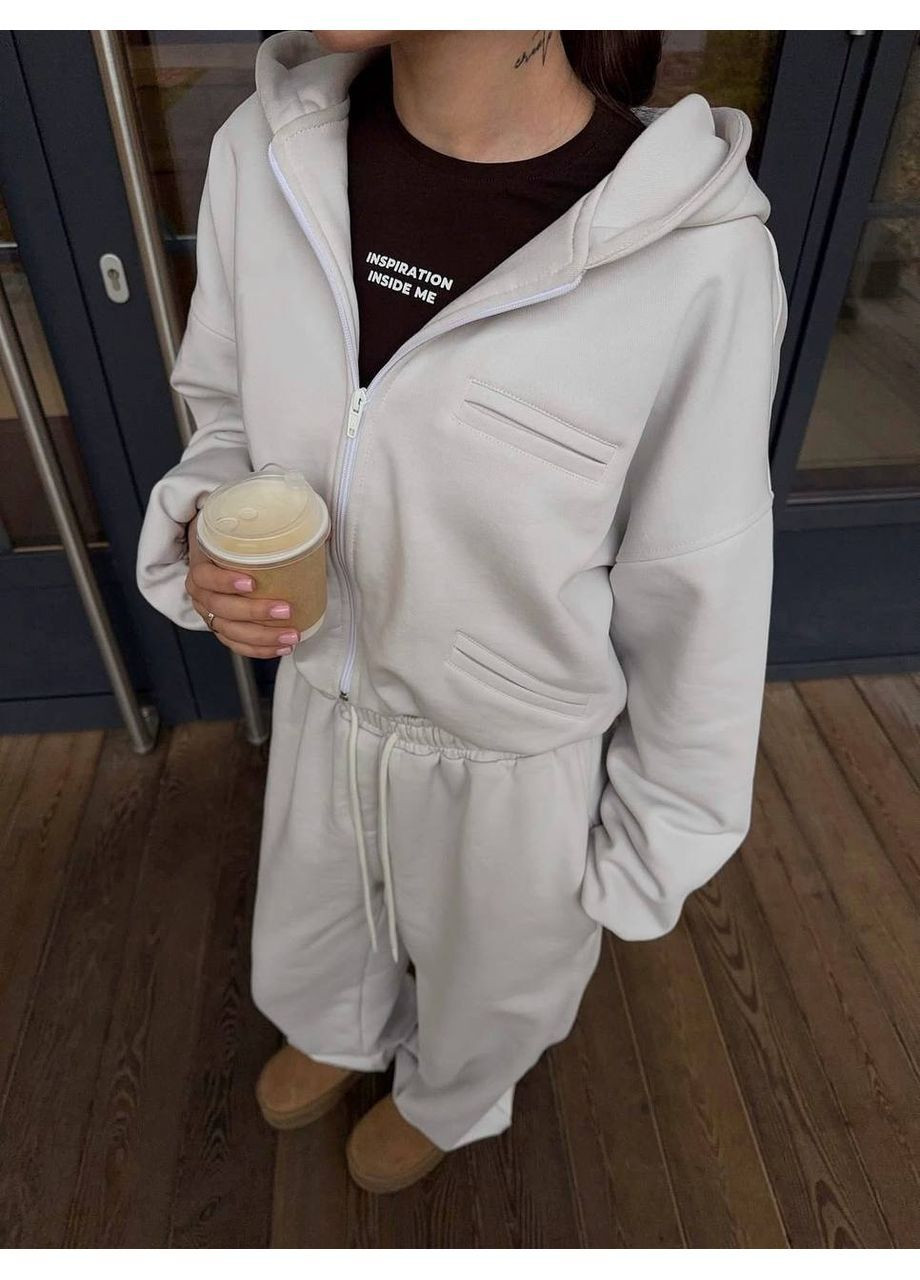 Жіночий теплий костюм на флісі No Brand (366391895)