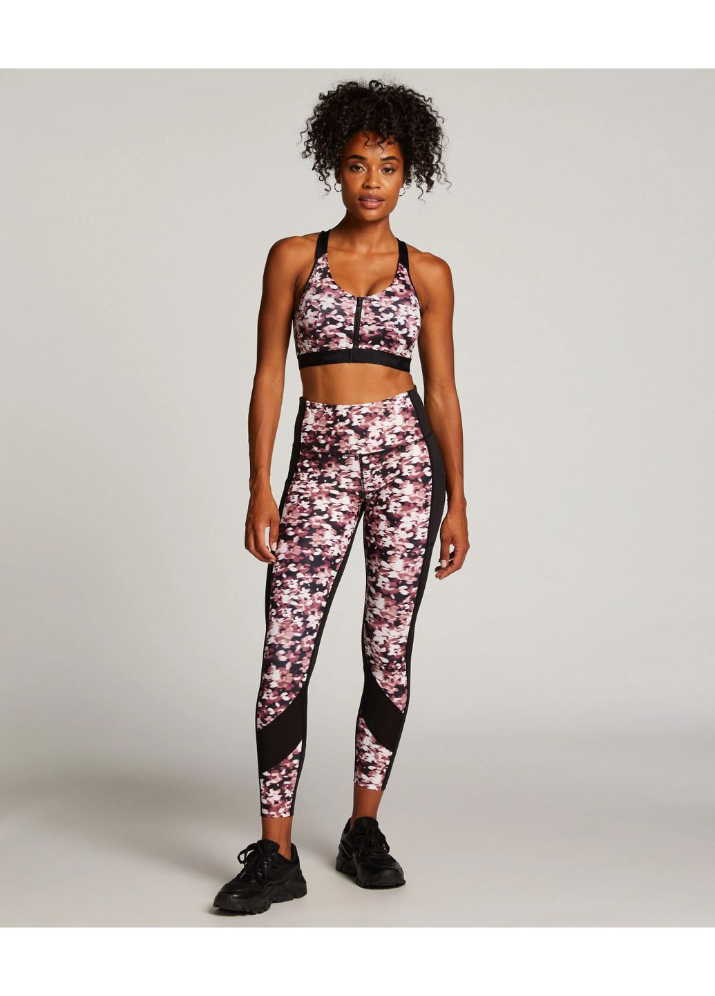 Комбинированные демисезонные спортивные леггинсы Hunkemoller